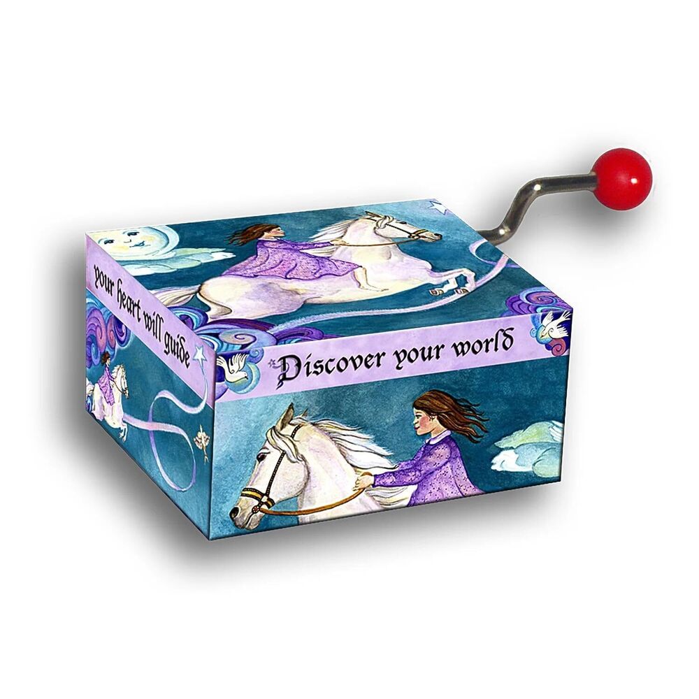 3146 Discover Your World Mini Music Box, 2-Inch, Multicolor